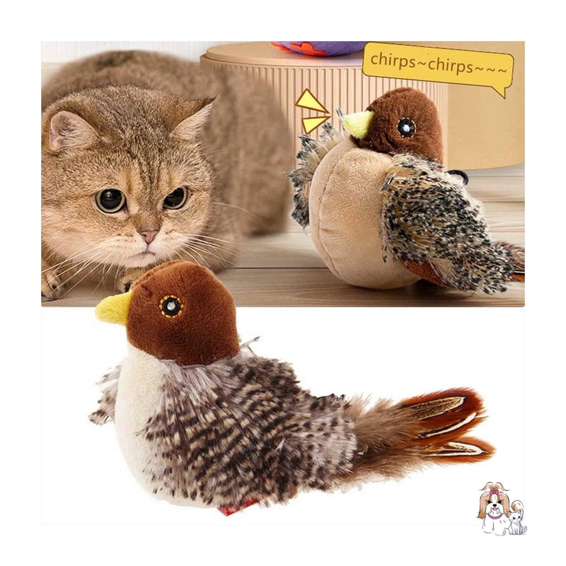 Brinquedo Simulador Passarinho Pet Lix - NiliPets