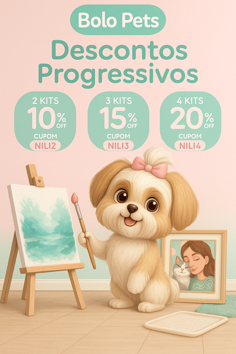 Kit de Pintura Numerada - PetAmour