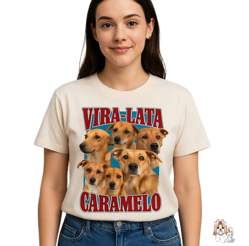 Camiseta Vira-Lata Caramelo