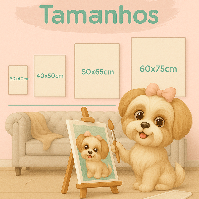 Kit de Pintura Numerada - PetAmour