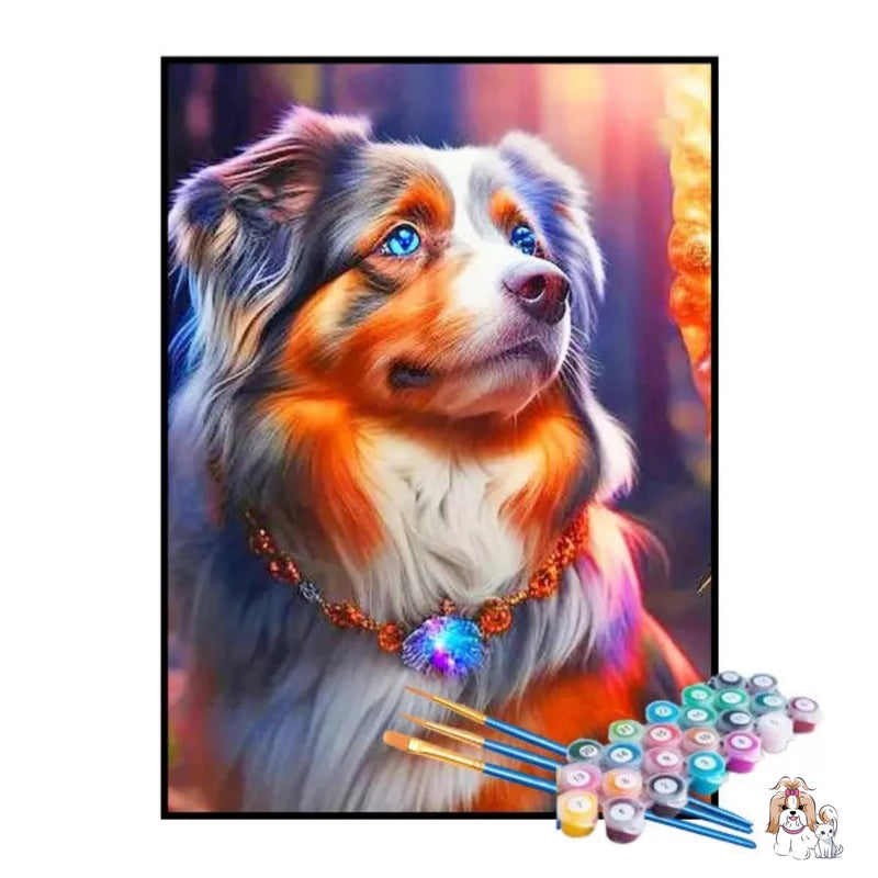 Kit de Pintura Numerada  Cachorro - PetAmour