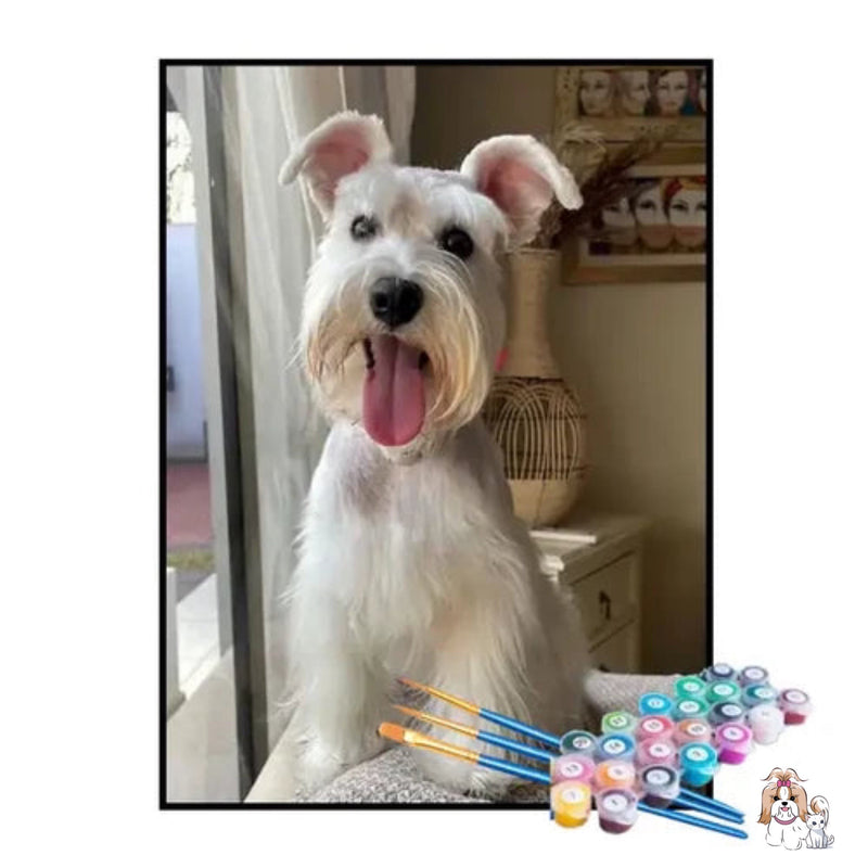 Kit de Pintura Numerada  Cachorro - PetAmour