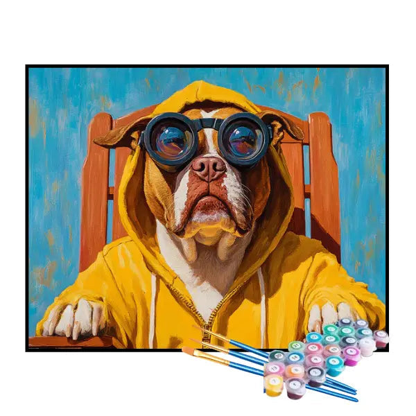 Kit de Pintura Numerada Cachorro - PetAmour