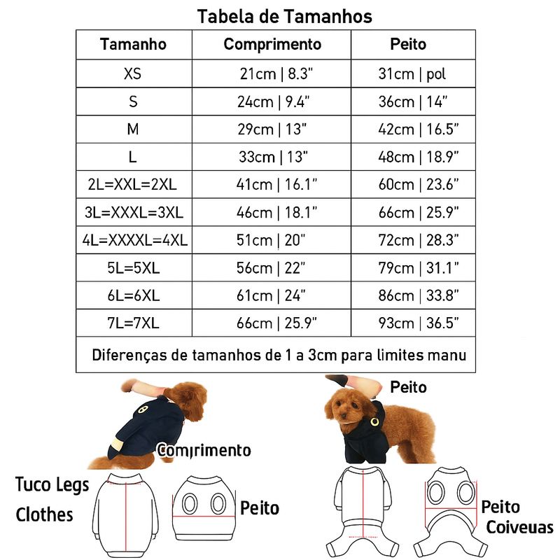 Roupa Sazac Pokemon - PetStyle