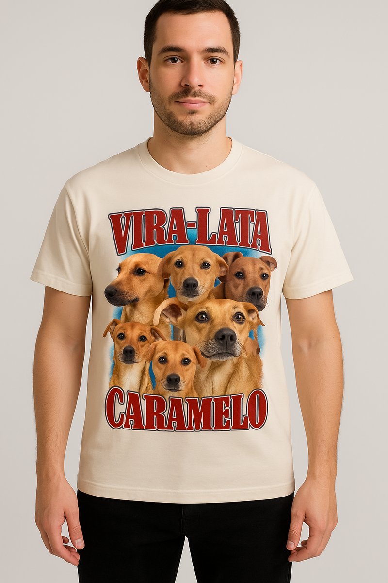 Camiseta Vira-Lata Caramelo