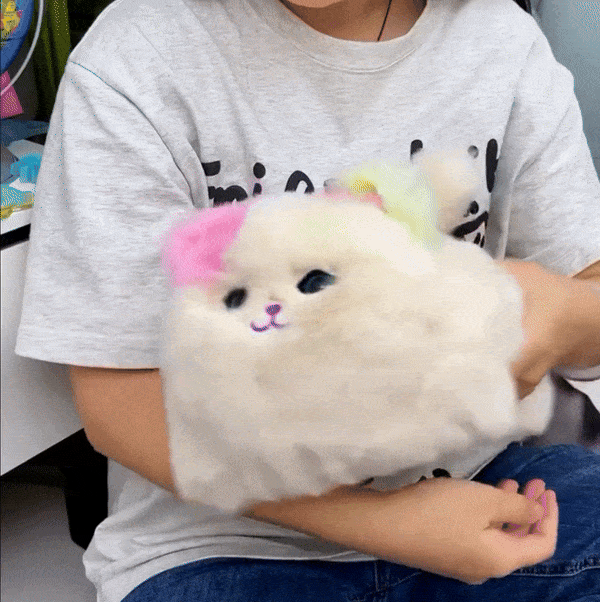 Pelúcia Interativa Realista Cat & Dog - NiliPets