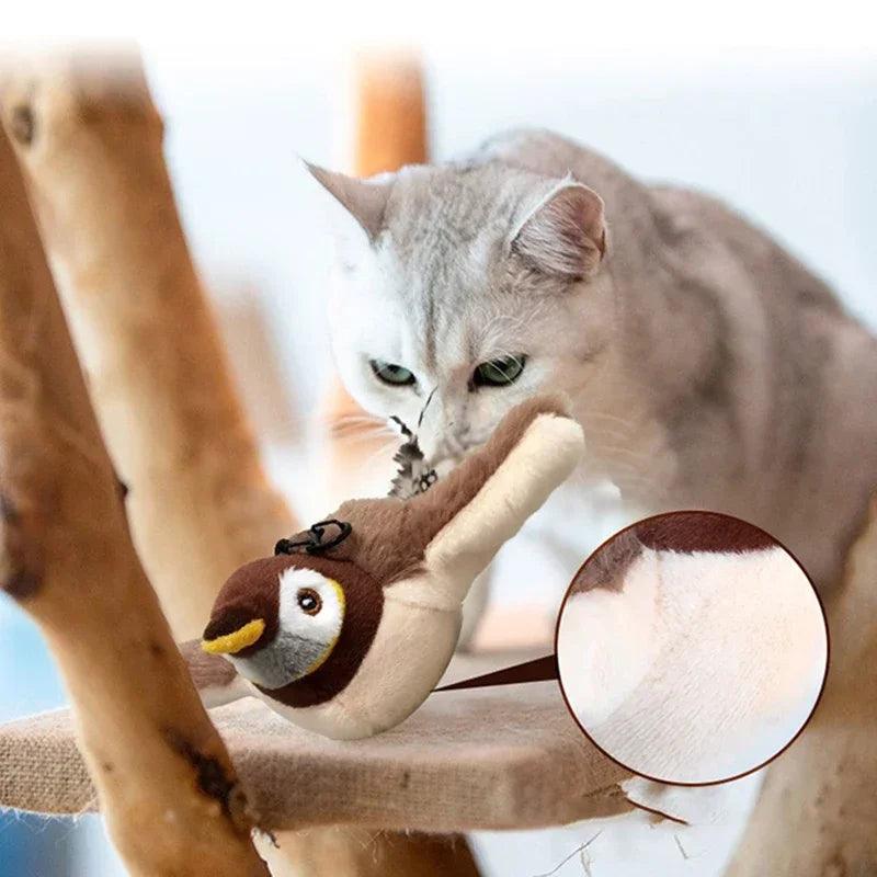 Brinquedo Simulador Passarinho Pet Lix - NiliPets