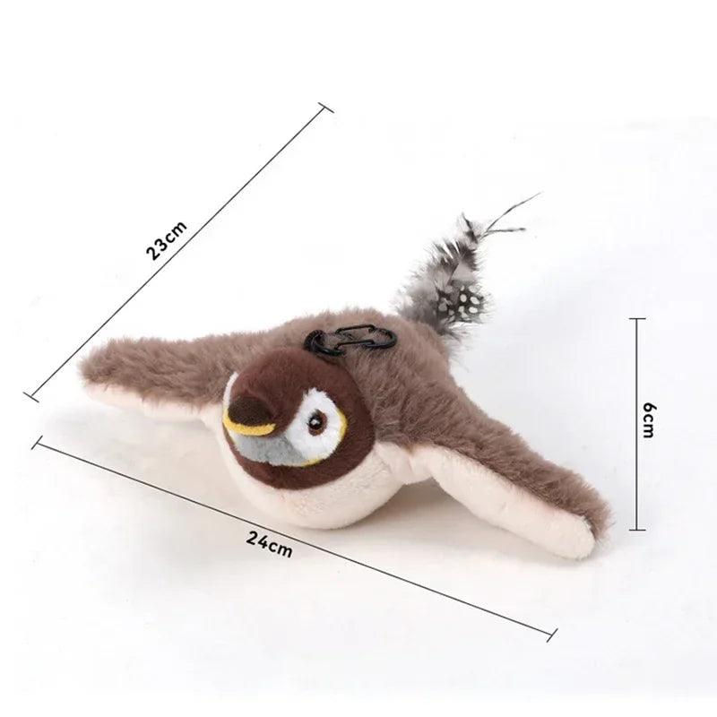 Brinquedo Simulador Passarinho Pet Lix - NiliPets