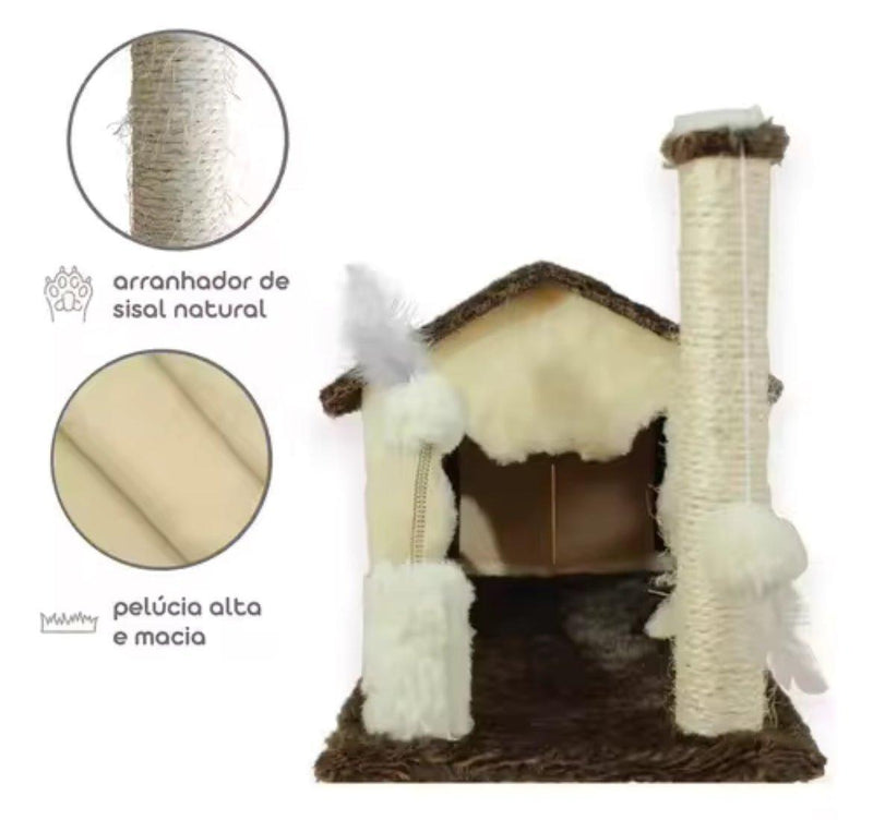Arranhador Casa - Fur Friends - NiliPets
