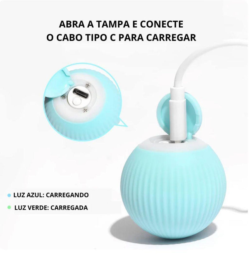 Bolinha Interativa Inteligente Elétrica - Fur Friends - NiliPets