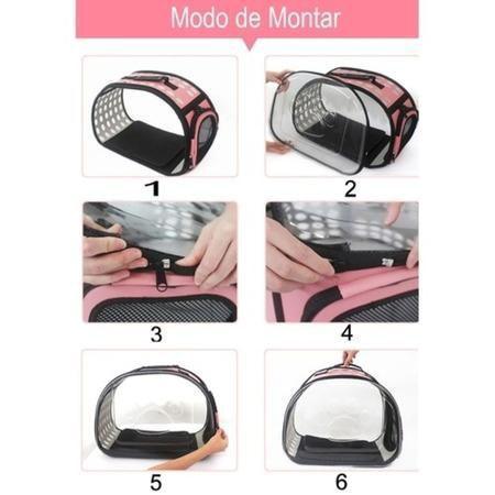 Bolsa de Transporte Pet Transparente - Fur Friends - NiliPets