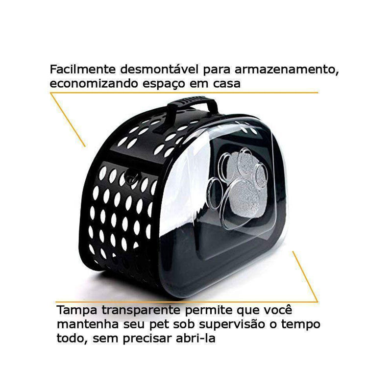Bolsa de Transporte Pet Transparente - Fur Friends - NiliPets