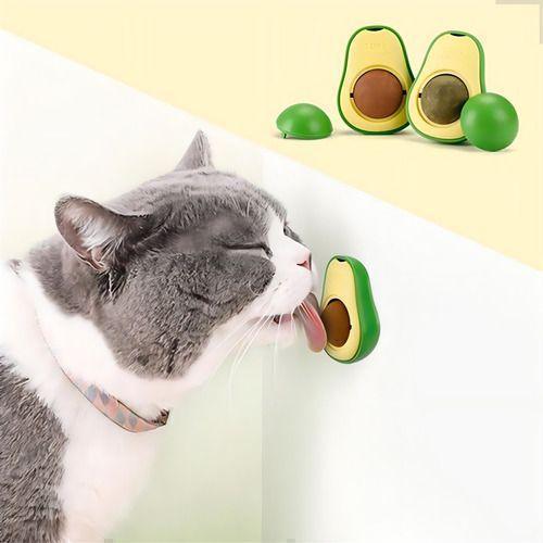Brinquedo Abacate Catnip Lambe Lambe para Gatos - Fur Friends - NiliPets