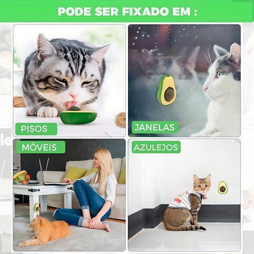Brinquedo Abacate Catnip Lambe Lambe para Gatos - Fur Friends - NiliPets