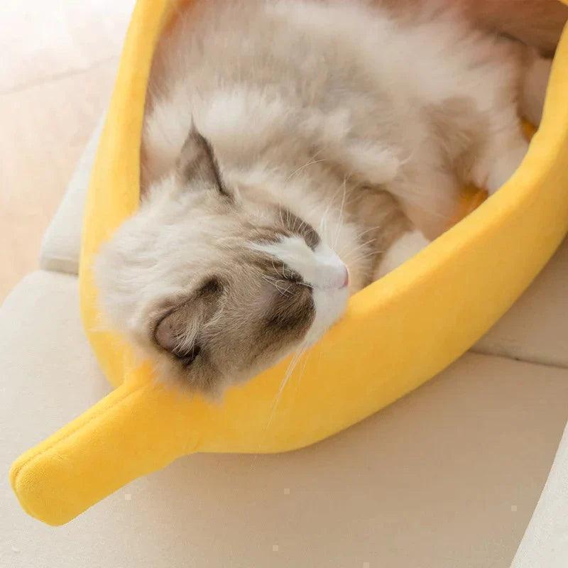 Caminha Pets em Formato de Banana - Pet Style - NiliPets