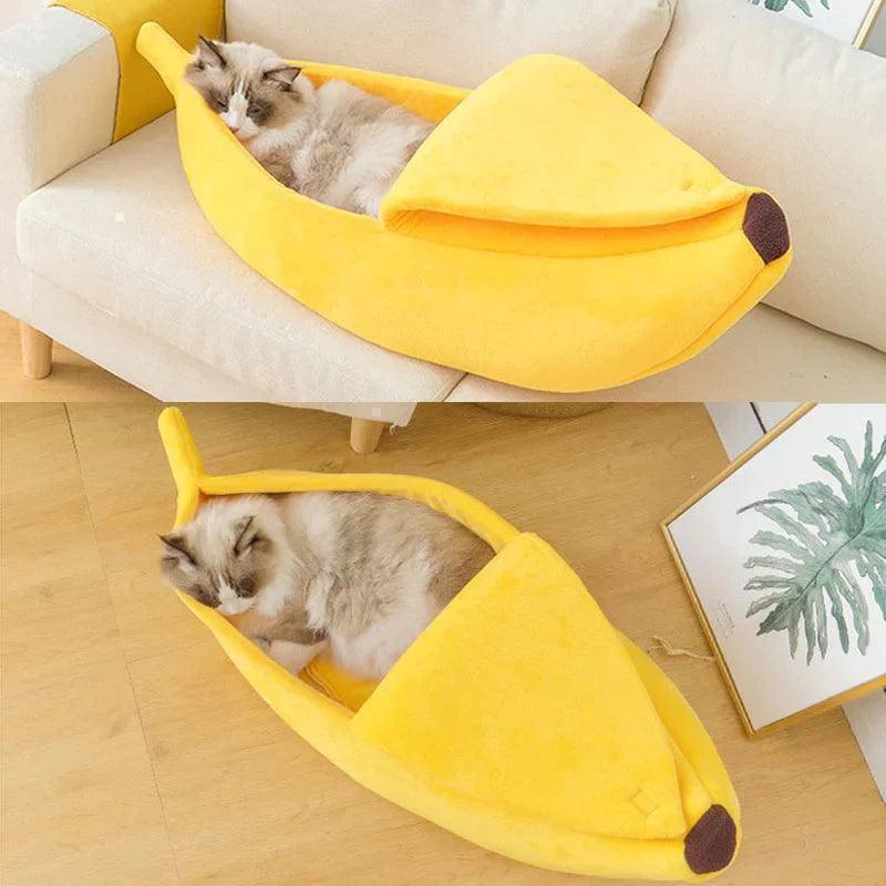 Caminha Pets em Formato de Banana - Pet Style - NiliPets