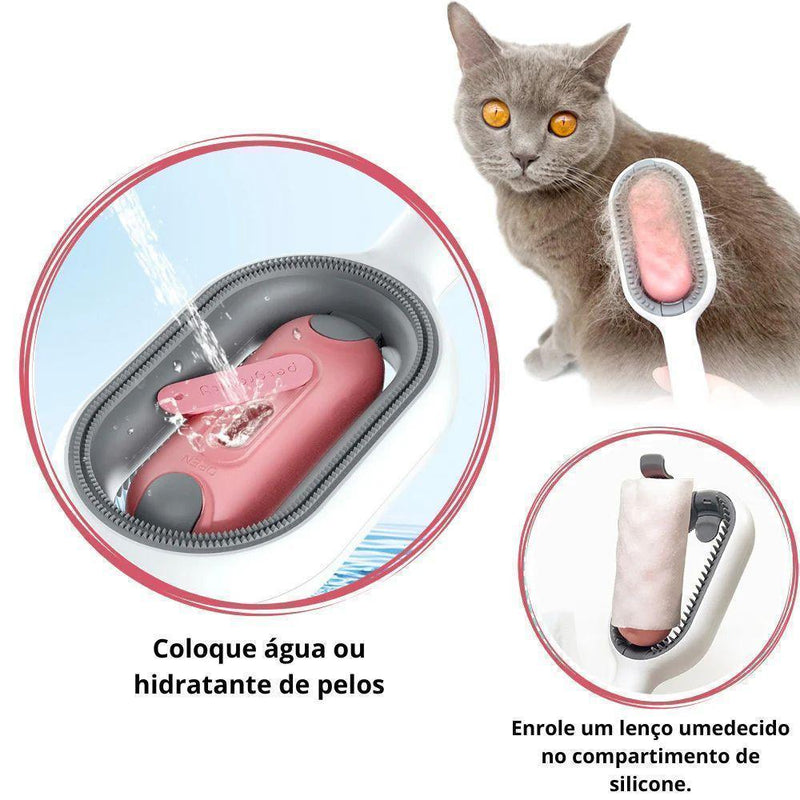 Escova Multifuncional 4 em 1 para Pets - Fur Friends - NiliPets