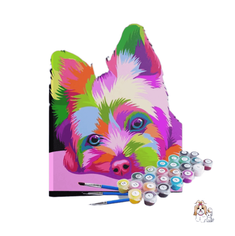 Kit Pintura Terapêutica Personalizada - Pet Amour - NiliPets