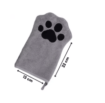 Luva de Microfibra para Banho - NiliPets