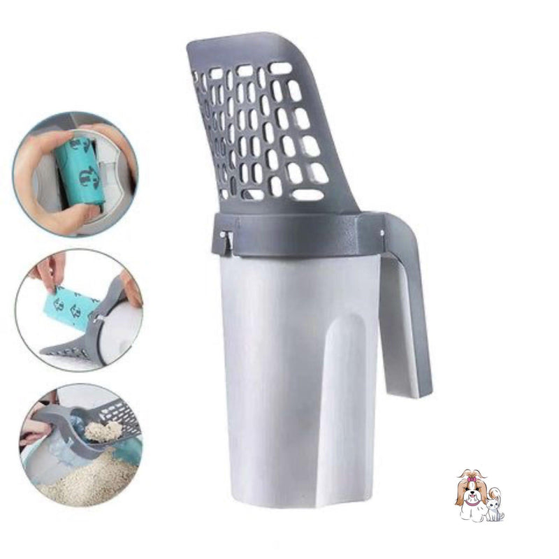 Pá com Dispenser para Gatos - Fur Friends - NiliPets
