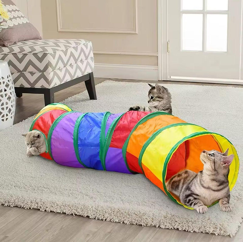 Túnel Interativo para Gatos - Fur Friends - NiliPets