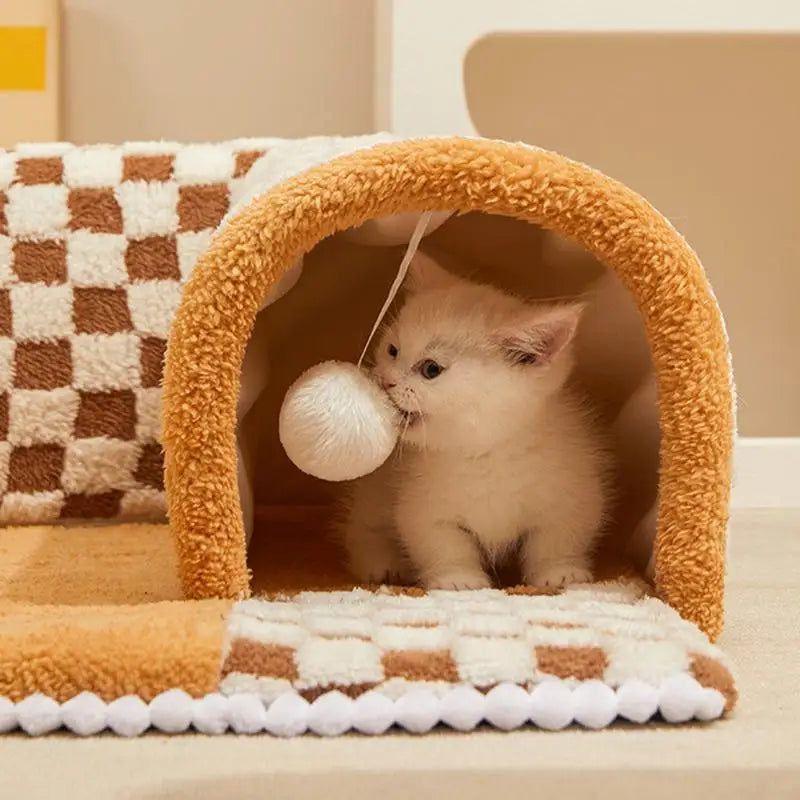 Túnel Tapete para Gatos - Pet Style - NiliPets
