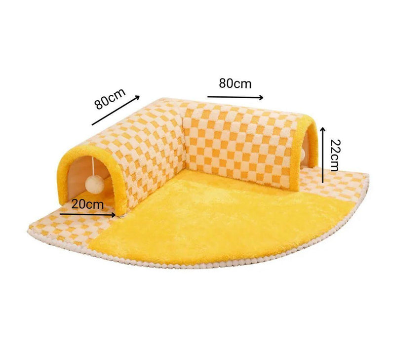 Túnel Tapete para Gatos - Pet Style - NiliPets