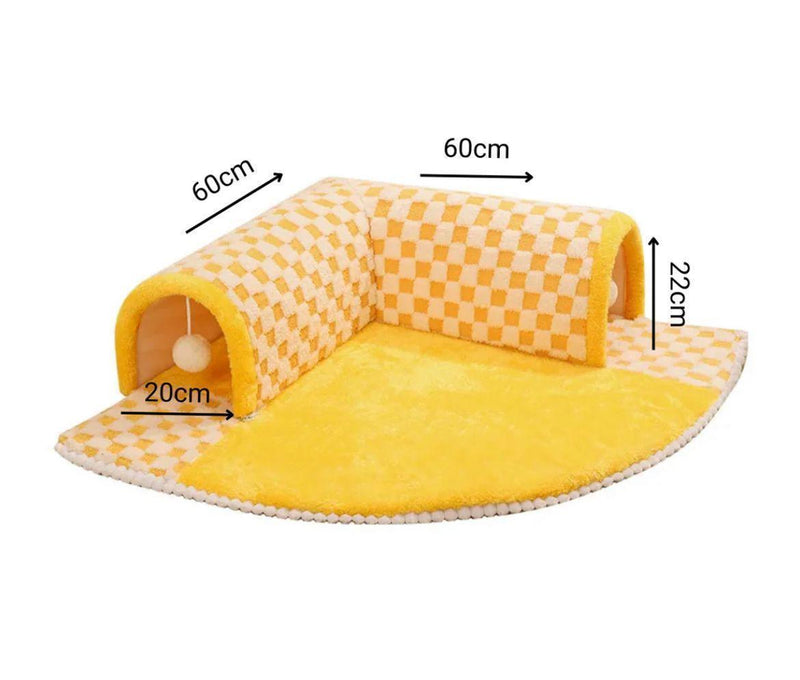 Túnel Tapete para Gatos - Pet Style - NiliPets